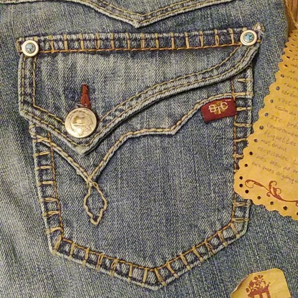 NWT REALLY COOL BOOTHEEL TRADING CO. BY SHERYL CROWE MEMPHIS JEANS. SZ 27/32 - Picture 3 of 12